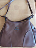 2025新款潮流软皮女士单肩包大容量休闲百搭中年妈妈手提斜挎包包 棕色 实拍图