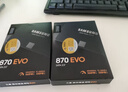 三星（SAMSUNG）250GB SSD固态硬盘 SATA3.0接口 独立缓存 AI电脑配件 读速560MB/S 870 EVO 实拍图