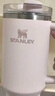 STANLEY巨无霸吸管杯水杯保温杯大容量不锈钢杯子车载办公887ML-晶粉色 实拍图