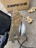 芝浦（zhipu）切割机家用多功能小型木工专用手提瓷砖石材金属开槽云石机电锯 Z7980WH加厚升级款【无锯片】 实拍图