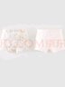 童泰（TONGTAI）儿童内裤四季女宝宝内裤女孩双层女童四角短裤2条装均色90cm 实拍图