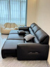 菲玛仕（freemax）功能沙发中古风电动沙发意式客厅真皮沙发零靠墙智能沙发-SF6005 【太空云感座包】1.25米单人位丨单电机 【豪华版丨0靠墙】2.2mm头层黄牛皮 晒单实拍图