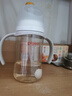 贝亲（Pigeon）PPSU自然离乳双把手重力球吸管奶瓶 240mL 6月以上 AA252 实拍图