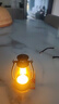 【露营灯】创意复古手提小夜灯网红迷你氛围小马灯桌面摆拍油灯 复古手提小夜灯【黑色1个】 实拍图