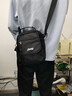 吉普（JEEP）斜挎包男大容量单肩包2025新款休闲通勤便携小背包男防泼水旅行包 黑色 实拍图