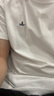 Navigare意大利小帆船【凉感】男士短袖圆领T恤夏季休闲简约基础体恤衫男 冰川白 L 实拍图