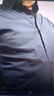 罗蒙无痕衬衫男士春秋冬季免烫垂感加绒保暖衬衣免烫弹力商务休闲爸爸 上青色 常规 XL 175 【建议135-150斤】 实拍图