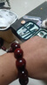 天然高密度紫檀老料手串手链印度小叶紫檀老料佛珠文玩念珠男女款 高密紫檀手串2.0*12颗【配葫芦】 实拍图