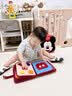 迪士尼（Disney）布书1-3岁宝宝生日礼物一周岁蒙氏早教玩具新生儿礼盒高档土豪书 米奇布书+背包礼盒装【16大场景+蒙氏教育】 2岁男孩女孩早教书婴儿撕撕书 实拍图