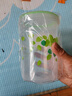茶花保鲜盒塑料密封罐密封储物盒餐盒厨房杂粮储物罐零食罐 1420ml 实拍图