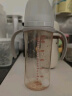 贝亲（Pigeon）自然离乳 PPSU重力球吸管奶瓶 双把手直饮杯 330mL 12月+ AA253 实拍图