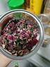 贡苑金边玫瑰花260克 云南玫瑰花茶花干玫瑰花蕾泡水喝的花草养生茶包 实拍图