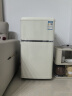 金松BCD-81JR复古小冰箱双门小型迷你冰箱家用办公室公寓宿舍租房客厅民宿冷藏冷冻彩色电冰箱母婴 【热销爆款】慕斯白色81升 实拍图