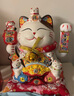 侑家良品 12寸招财猫 客厅收银台招财摆件乔迁开业礼物自动摇手大号发财猫 实拍图