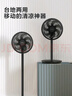 美的（Midea）【超级单品】七叶轻音立式电风扇家用柔风落地扇台式桌面小型风扇大风量节能摇头宿舍电扇 SAF30AB 实拍图