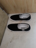 回力帆布鞋男士低帮百搭休闲鞋一脚蹬懒人套脚运动鞋 WXY-903 黑色43 实拍图