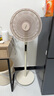 美的（Midea）【幸运草安睡风扇SE】直流变频轻音家用立式遥控电风扇柔风落地扇台式桌面大风量一级能效轻羽扇 实拍图