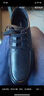 奥康官方男鞋 春秋季舒适系带商务休闲皮鞋时尚百搭真皮软面爸爸鞋 黑色 1243214127 41 255mm 实拍图