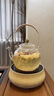天喜煮茶壶玻璃烧水壶围炉器具加厚高硼硅可明火电陶炉加热提梁泡茶壶 实拍图