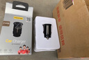 品胜车载充电器汽车点烟器一拖二双口PD30w快充迷你车充转换器插头 【旗舰款】30W双口快充-魔幻黑 实拍图