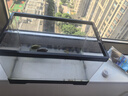 Barbarous Growth乌龟缸家用带晒台爬台生态亚克力饲养箱造景水循环客厅造景小鱼缸 裸缸+升级爬台+一只小乌龟 PET材质30*18*18【高清透白】 武士黑【热卖推荐】 实拍图