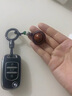 时来远转钥匙扣挂件小叶紫檀木质纹理红木汽车挂件男女挂饰吊坠 【可转动】檀木钥匙扣 实拍图