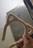 日韩卡通毛线兔耳朵发箍猫耳朵发卡青蛙发箍洗脸化妆发带饰品软萌 咖啡色 1个 实拍图