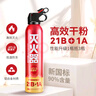 火焰战士 灭火器车载家车用干粉灭火器便携新能源消防器材1A21B增强型610G 实拍图