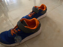 迪卡侬儿童春季网面舒适透气校园休闲运动跑步鞋皇家蓝/橙-35码-4128259 实拍图
