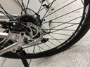 凤凰自行车成年人男女变速自行车青少年单车越野公路车学生山地自行车 铝架/蓝图变速/正新轮胎/条轮灰 24速27.5寸【适合170-195cm】 实拍图