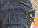 吉普（JEEP）短袖T恤男夏季Polo商务休闲衫男士宽松凉感衣服男装 宝蓝  2XL 实拍图