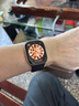 Apple/苹果 Watch Series 10 智能手表GPS款46毫米玫瑰金色铝金属表壳淡桃粉色运动型表带M/L MX2A3CH/B 实拍图