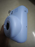 富士（FUJIFILM）富士拍立得mini12一次成像相机 mini11/9升级款 相纸旅游拍照520送礼 女生拍立得相机 mini12 绣球蓝 套餐一（官方标配+白边相纸10张） 实拍图