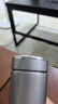 希诺保温杯男士不锈钢泡茶杯子商务车载水杯XN-3001铂金色 400mL 实拍图