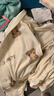 施贝柔月子服哺乳睡衣孕妇装孕产妇家居服衣裤套装可外出穿米色L 实拍图