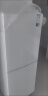 美的（Midea）189白色双开门两门小户型家用小型客厅租房宿舍冰箱可冷藏冷冻小巧不占地MR-189E 实拍图