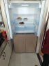 荣事达（Royalstar）四门法式冰箱冷藏冷冻软冷冻家用大容量多门电冰箱 四门三温 节能冰箱 408 M9RGZ金色 实拍图