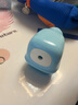 得力（deli）削笔机 粗细可调可爱卷笔刀自动进笔转笔刀削笔刀 自动排断芯儿童学生文具开学考试生日礼物 蓝色 实拍图