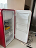HCK哈士奇156L复古单门风冷除霜小冰箱家用嵌入冰柜冷藏冷冻客厅办公室宿舍蔬果冰吧一级能效 红色丨冷冻冷藏丨风冷除霜 实拍图