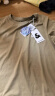 杰克·琼斯（JACK&JONES）25年男装T恤男夏季T恤舒适男士短袖凉感多色上衣纯色水洗不易走形 E11卡其色 XL 实拍图
