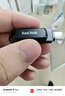 闪迪（SanDisk）512GB Type-C USB3.2 手机U盘DDC3黑色 读速高达400MB/s 自动备份 手机电脑两用 双接口大容量优盘 实拍图