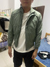 男士外套春秋季新款韩版潮流工装立领大码帅气休闲男装夹克上衣 军绿色 常规 XL 建议120-135斤 实拍图
