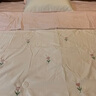 拉夏贝尔（La Chapelle）冰丝床上四件套夏季夏凉被可水洗夏被空调被夏季床单夏天双人被子 蝴蝶结-奶白粉【丝滑裸睡】 四件套/1.8x2.2m夏被+床单+枕套2 实拍图