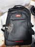 70升大容量旅游双肩包防水打工行李背包户外登山包短途出差旅行包 升级防盗袋+固定带】60升黑色601 实拍图