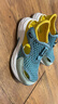 亚瑟士亚瑟士童鞋夏季新款男女儿童凉鞋款透气运动跑步鞋 402薄荷黄 28.5 实拍图