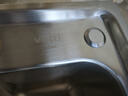 华帝（VATTI）304不锈钢水槽单槽拉丝不锈钢洗菜盆 厨房水槽洗碗盆-以旧换新 实拍图