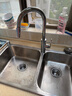 摩恩（MOEN）304不锈钢厨房双槽洗碗洗菜盆一体槽不锈钢龙头SK28106SL水槽套装 实拍图