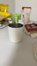 无印良品（MUJI）不锈钢双层马克杯 大容量男女办公学生水杯茶杯咖啡杯 白色 490ml 实拍图
