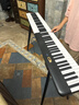 贝琪（Betsy）B190磁吸钢琴88键成人便携式电钢琴学生幼师专业折叠手卷电子钢琴 熊猫双拼+果冻琴包+支架 实拍图