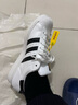阿迪达斯adidas三叶草贝壳头SUPERSTAR男女休闲鞋EG4958 42.5码 实拍图